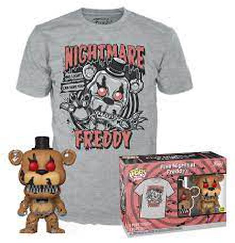 Pop&tee - Five Nights At Freddy's - Nightmare Freddy (gw) Taille M